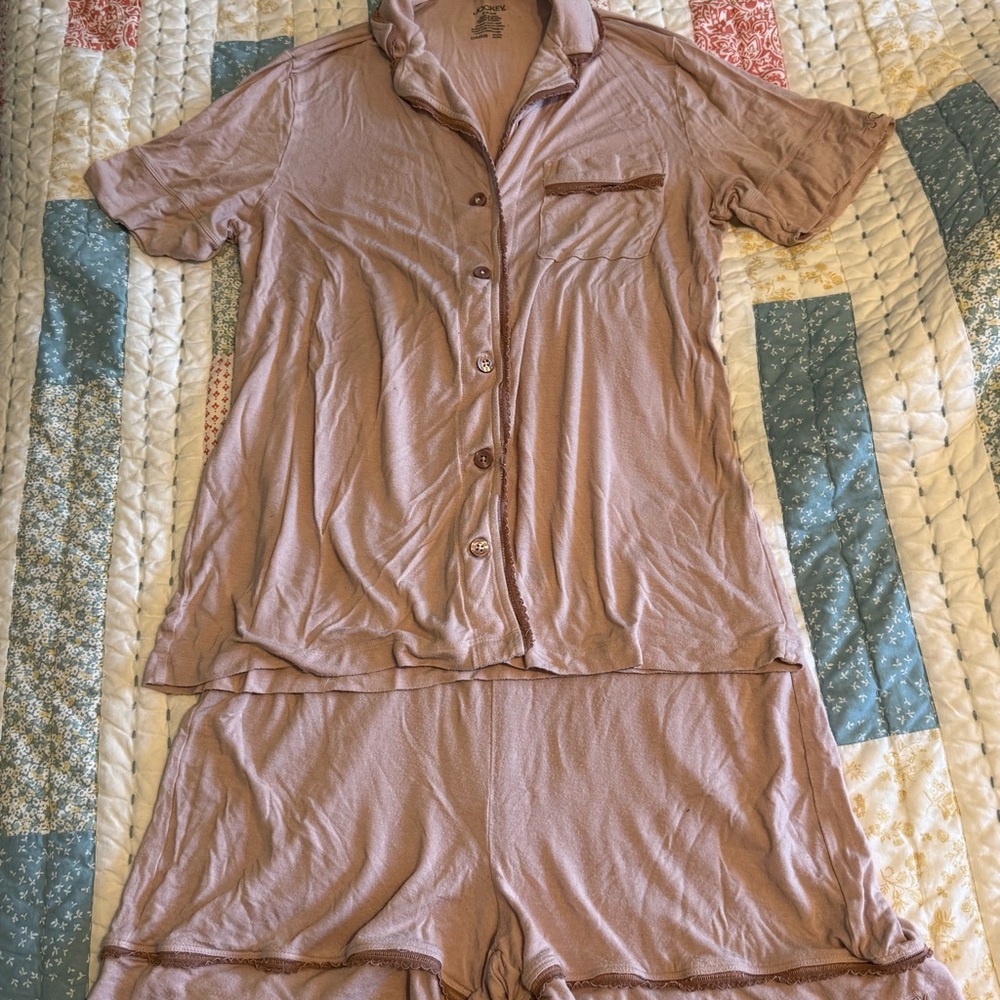 Jockey Women's pink Pajama Set